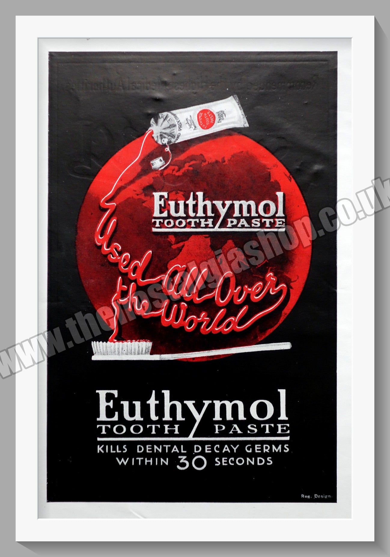 Euthymol Tooth Paste. Original Advert 1926 (ref AD300465)