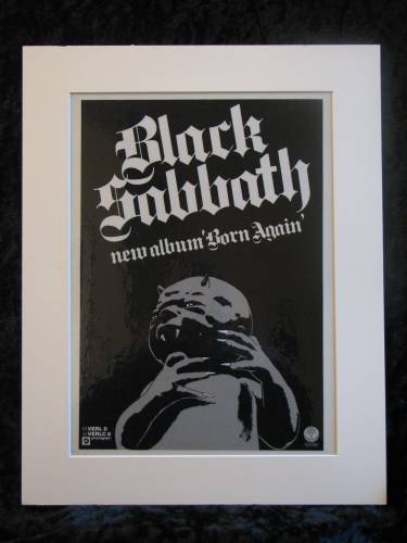 BLACK SABBATH original advert 1983
