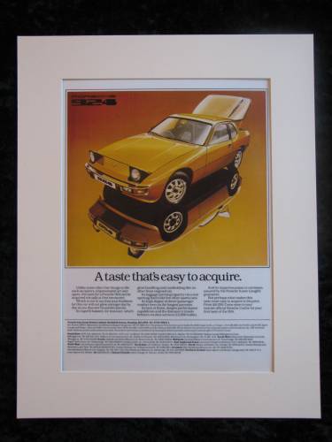 Porsche 924  Original advert 1978 (ref AD116)