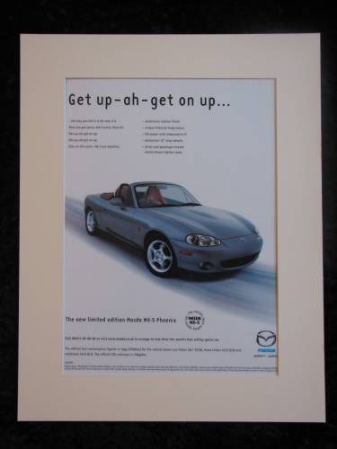 Mazda MX-5 Original advert 2002 (ref AD181)