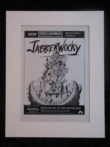 JABBERWOCKY original advert 1977 (ref AD188)