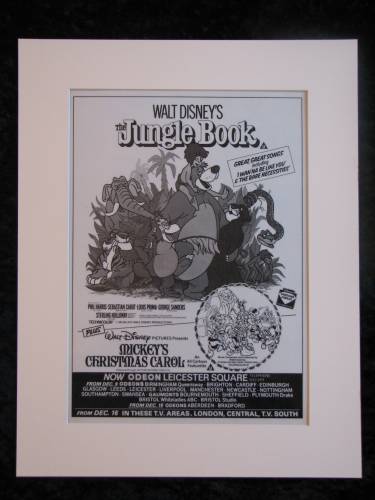JUNGLE BOOK original advert 1984 (ref AD190)