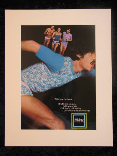 WOLSEY Underware  original advert 1972 (ref AD202)