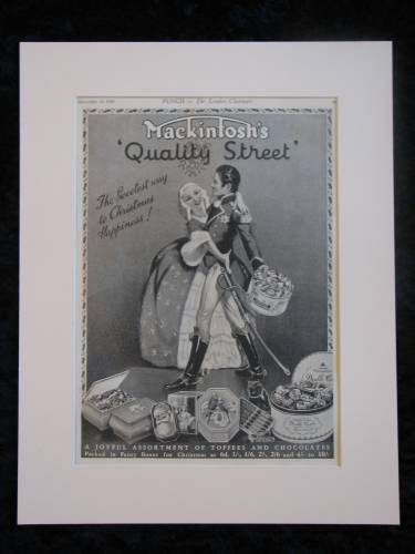 QUALITY STREET original advert 1939  (ref AD315)