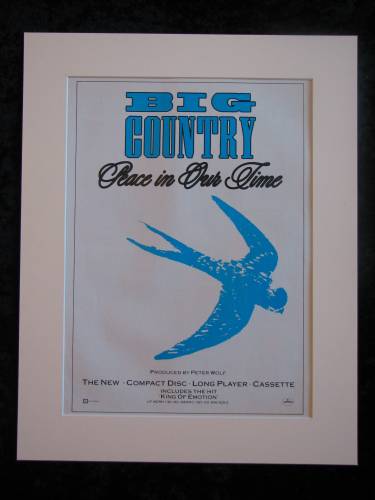 Big Country original advert 1988 (ref AD391)