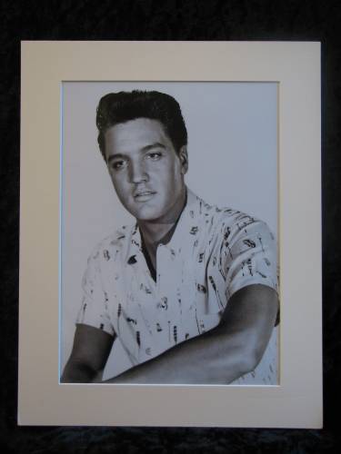 Elvis Presley, Mounted print.