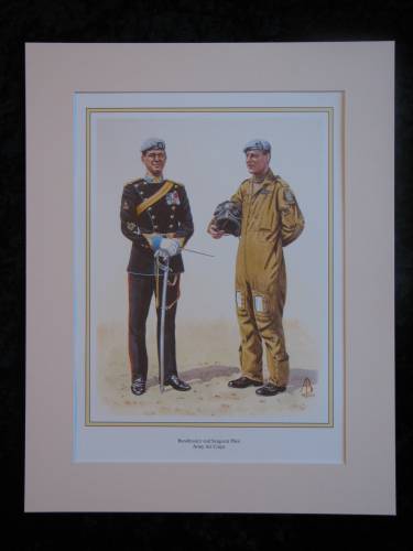 Army Air Corps  Mounted print (ref PR431)